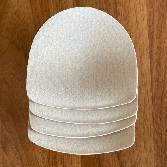 ❤️ Four Lululemon Bra Insert Pads from Asia Size Extra Small XS NWOT - Picture 3 of 3